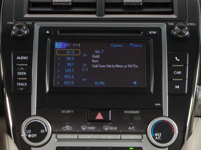 2012 Toyota Camry XLE Sedan 4D