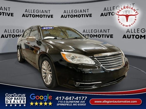 2012 Chrysler 200 Limited Sedan 4D