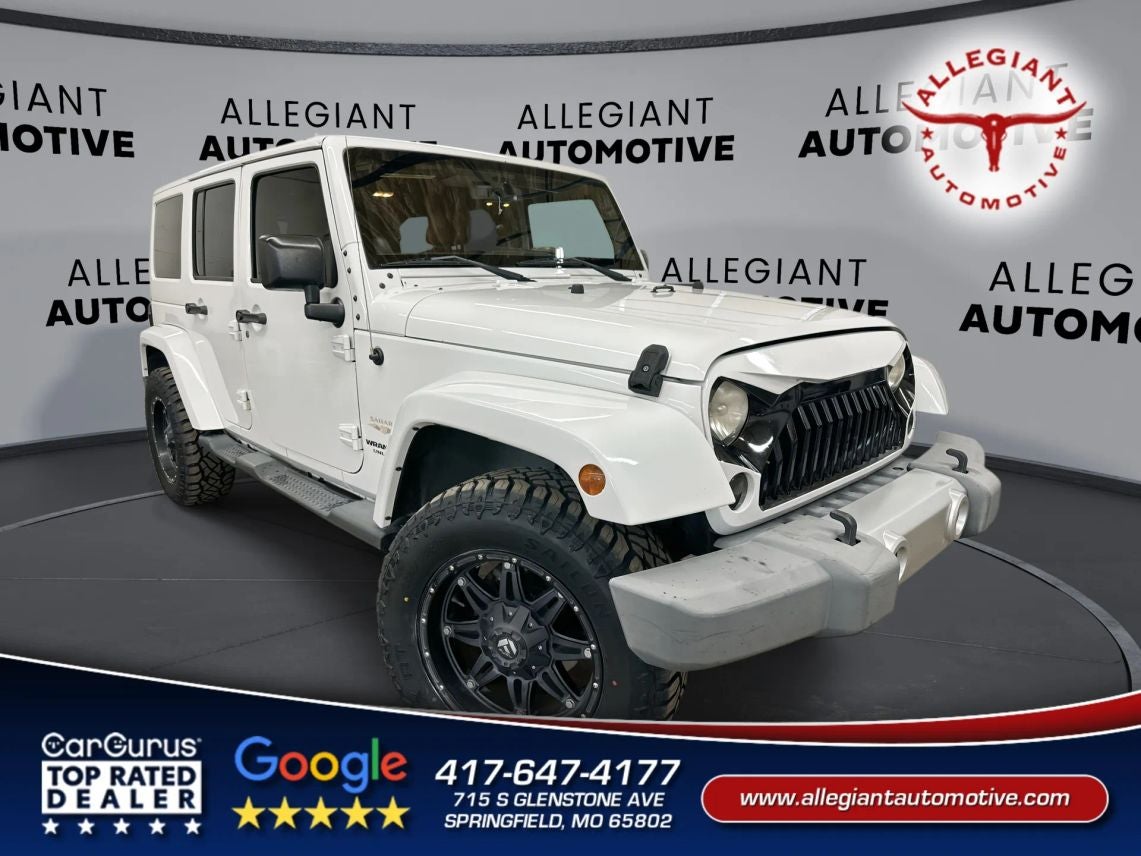 2014 Jeep Wrangler Unlimited Sahara Sport Utility 4D