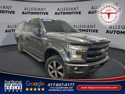 2015 Ford F150 SuperCrew Cab Lariat Pickup 4D 5 1/2 ft