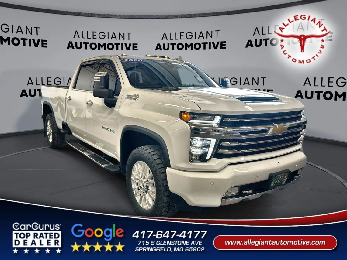 2020 Chevrolet Silverado 3500 HD Crew Cab High Country Pickup 4D 8 ft