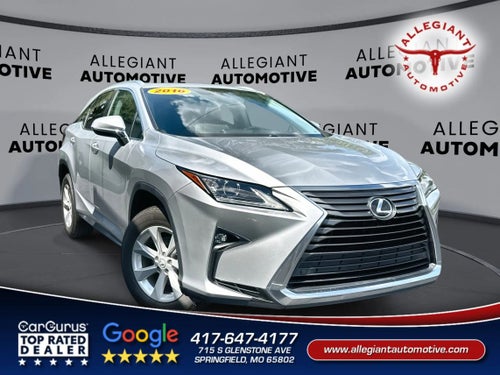 2016 Lexus RX RX 350 Sport Utility 4D