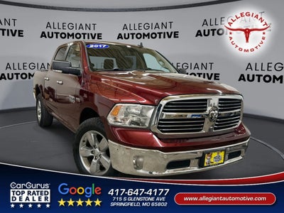 2017 RAM 1500 Crew Cab Big Horn Pickup 4D 5 1/2 ft