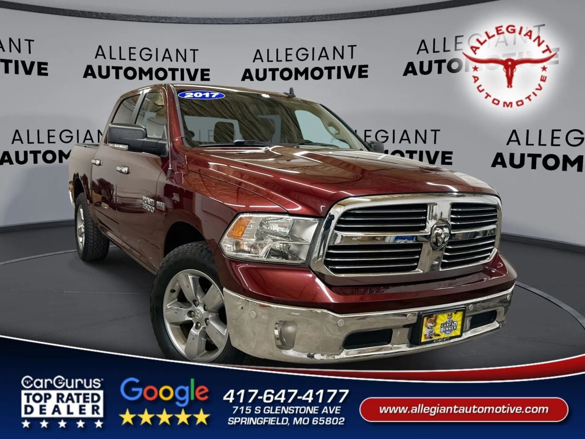 2017 RAM 1500 Crew Cab Big Horn Pickup 4D 5 1/2 ft