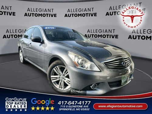 2013 INFINITI G G37 Journey Sedan 4D