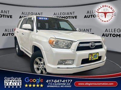 2012 Toyota 4Runner SR5 Sport Utility 4D