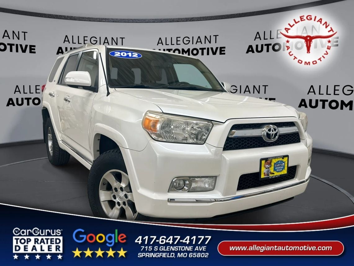 2012 Toyota 4Runner SR5 Sport Utility 4D
